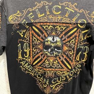 Affliction short sleeve tee shirt